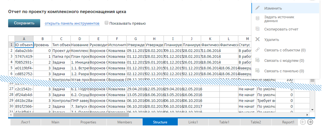 Все данные для программы капс бп уран загружаются из файлов предоставленных измерительными сдо